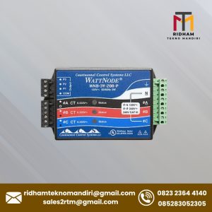 WattNode 208/240 VAC 1,2, or 3 Phase Wye kWh Transducer Sensor