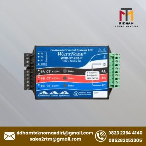 WattNode 208-240 VAC 2 or 3 Branch Circuit kWh Transducer Sensor