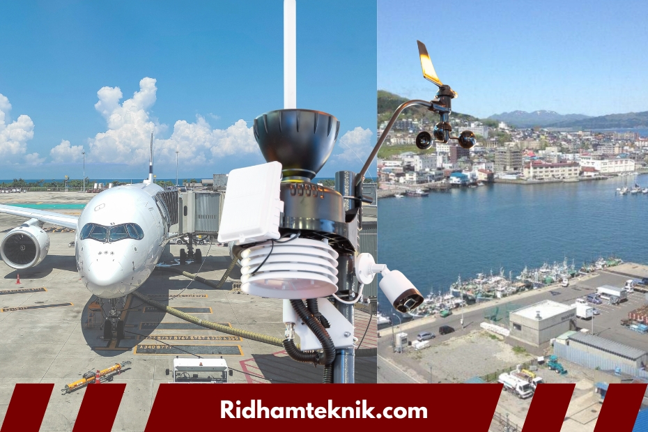 weather station untuk bandara dan pelabuhan