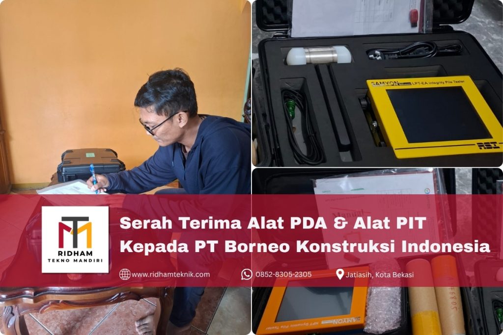 serah terima alat pit dan pda