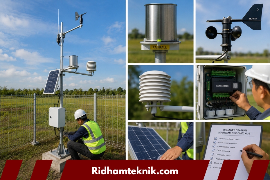 weather station profesional industri